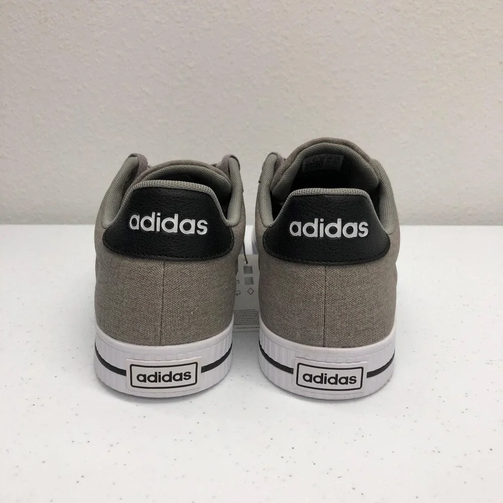 Adidas Daily 3.0 Shoes Mens Size 10 Gray Black Skateboarding Skate Casual FW3270